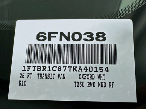 New 2026 Ford Transit 250 148 Medium Roof w/ Exterior Upgrade Package image 17