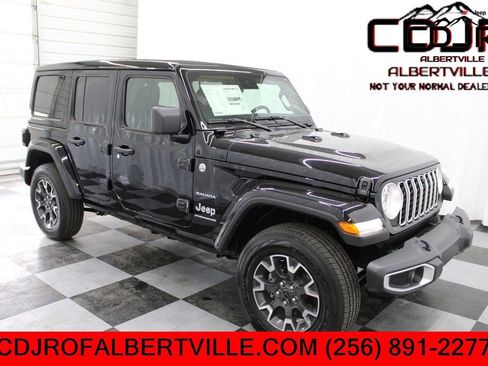 Used 2024 Jeep Wrangler Sahara w/ Technology Group image 1