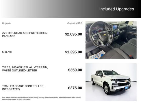 Used 2021 Chevrolet Silverado 1500 LT AWD/4WD image 5