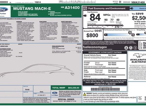 Certified 2022 Ford Mustang Mach-E GT image 36