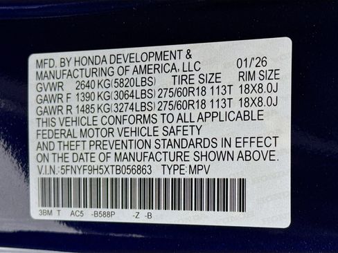 New 2026 Honda Passport TrailSport image 32