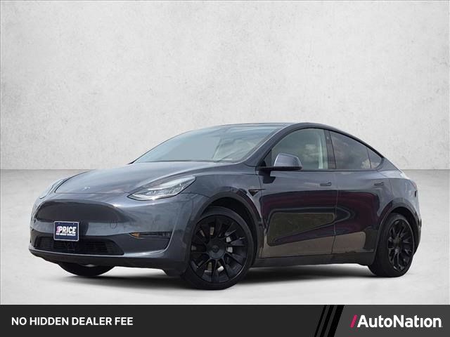 Used 2021 Tesla Model Y Long Range AWD/4WD image 1