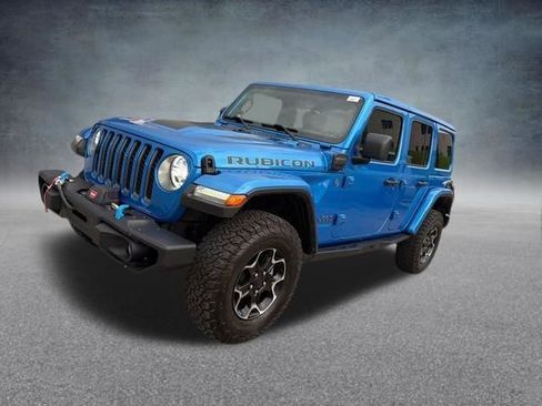 Used 2022 Jeep Wrangler Unlimited Rubicon 4xe w/ Cold Weather Group AWD/4WD image 48