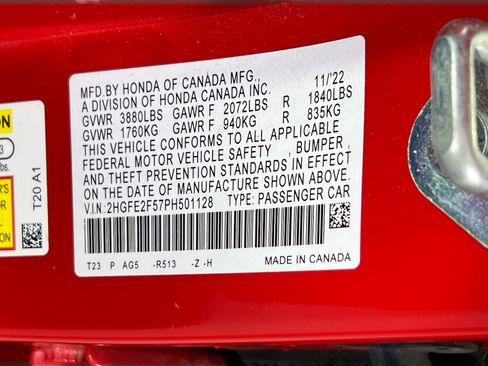 Used 2023 Honda Civic Sport image 27