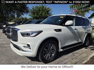 Certified 2023 INFINITI QX80 Luxe w/ All-Season Package AWD/4WD video 1