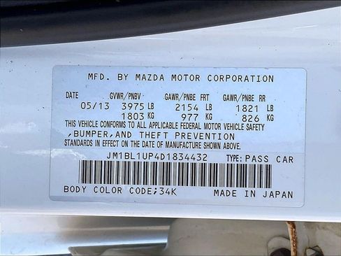 Used 2013 MAZDA MAZDA3 i Sport FWD image 30