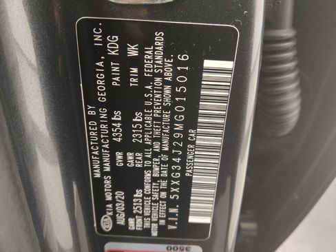 Used 2021 Kia K5 EX w/ EX Premium Package FWD image 33