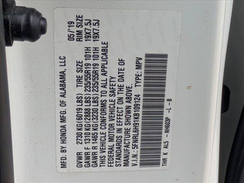 Used 2019 Honda Odyssey Elite image 20