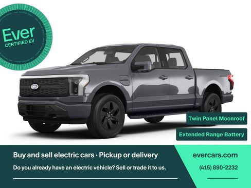 Used 2023 Ford F150 Lightning Lariat w/ Equipment Group 511A High AWD/4WD image 1