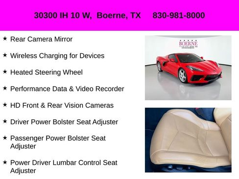 Used 2020 Chevrolet Corvette Stingray w/ 2LT Preferred Equipment Group image 35