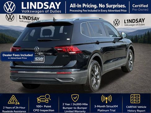 Certified 2024 Volkswagen Tiguan SE w/ Panoramic Sunroof Package AWD/4WD image 8