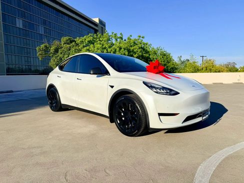 Used 2020 Tesla Model Y Long Range AWD/4WD image 1