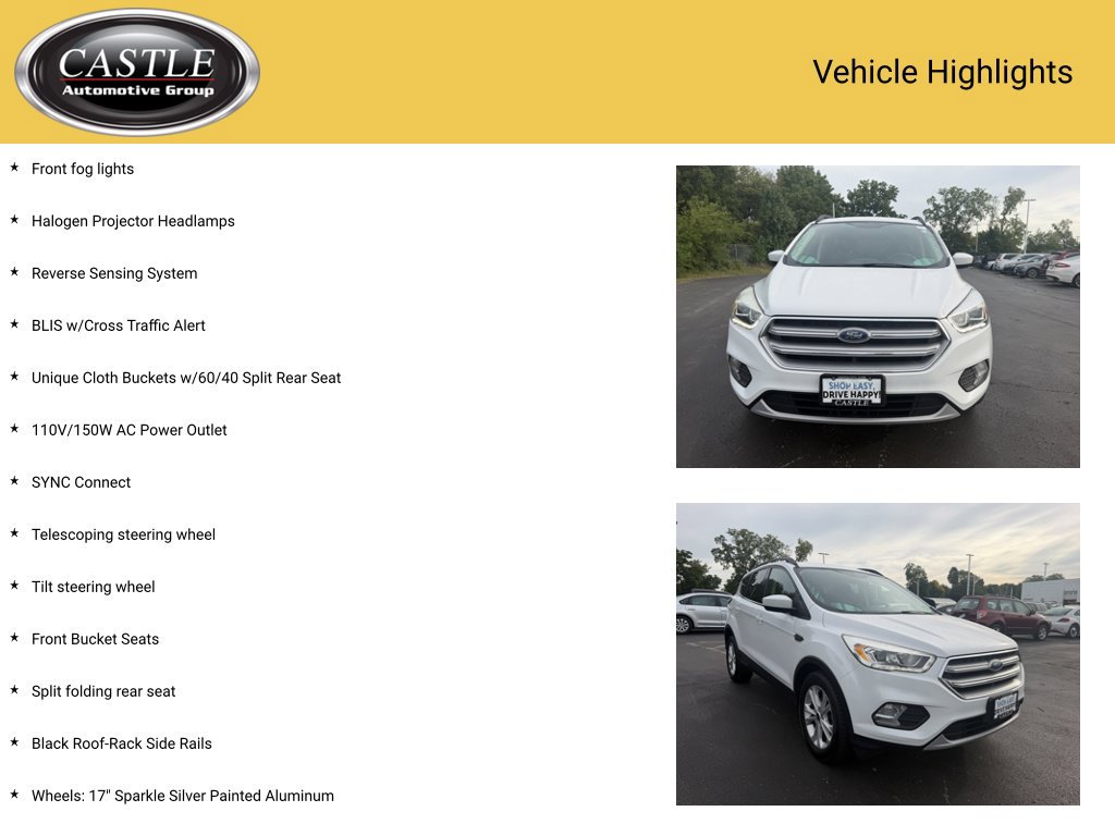 Used 2017 Ford Escape SE w/ Equipment Group 201A FWD image 7