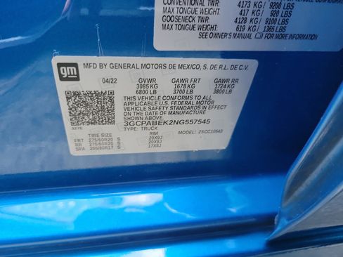 Used 2022 Chevrolet Silverado 1500 Custom image 29