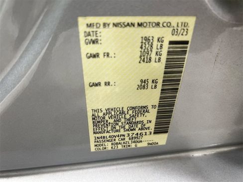 Used 2023 Nissan Altima 2.5 SV image 27