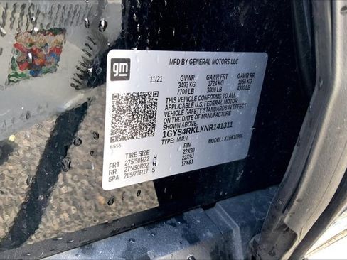 Used 2022 Cadillac Escalade ESV Sport Platinum w/ LPO, ONYX Package image 34