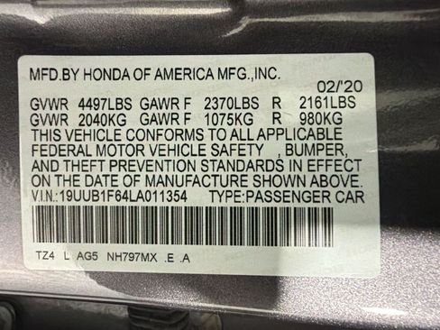 Used 2020 Acura TLX w/ A-SPEC Pkg FWD image 20