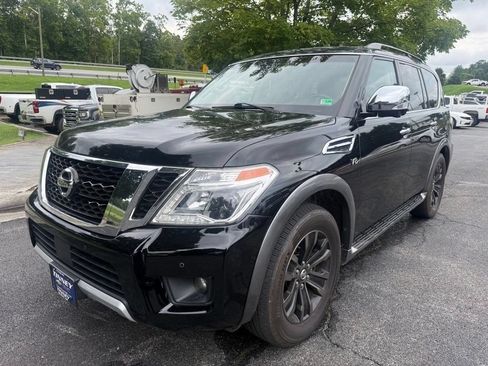 Used 2017 Nissan Armada Platinum w/ Captain Seat Package AWD/4WD image 3