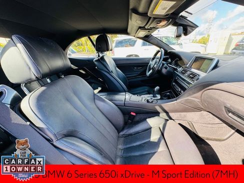 Used 2015 BMW 650i xDrive Convertible w/ M Sport Edition image 24