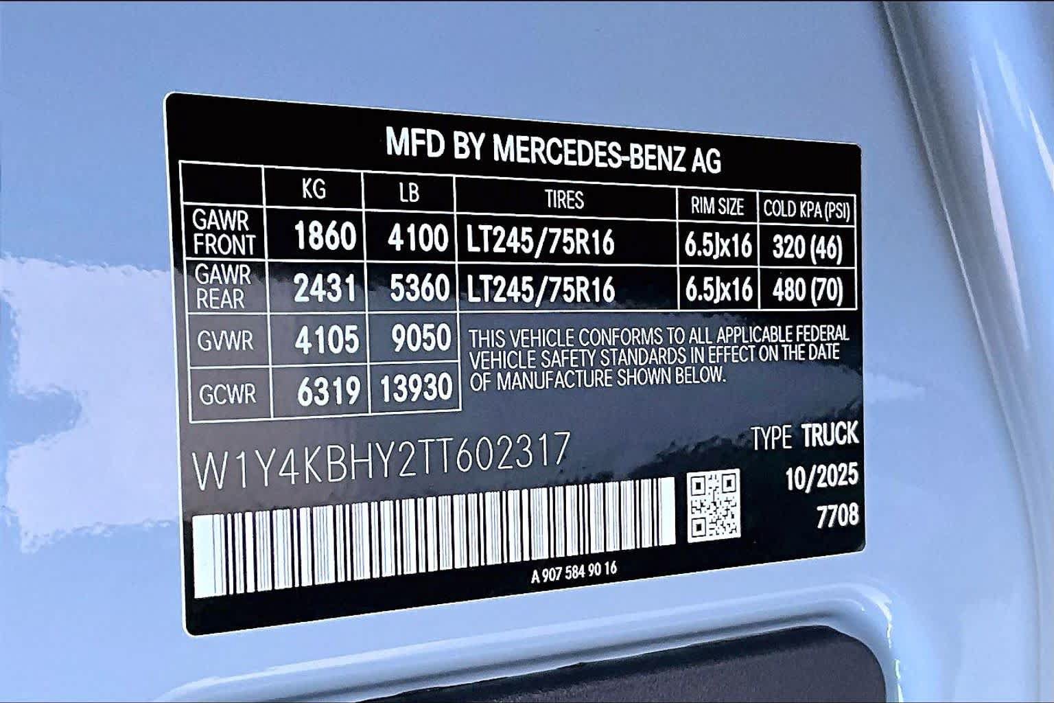 Used 2026 Mercedes-Benz Sprinter 2500 image 21