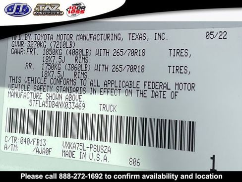 Used 2022 Toyota Tundra SR5 image 21