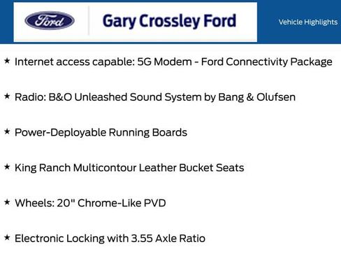 Used 2026 Ford F150 King Ranch w/ Equipment Group 601A High AWD/4WD image 26