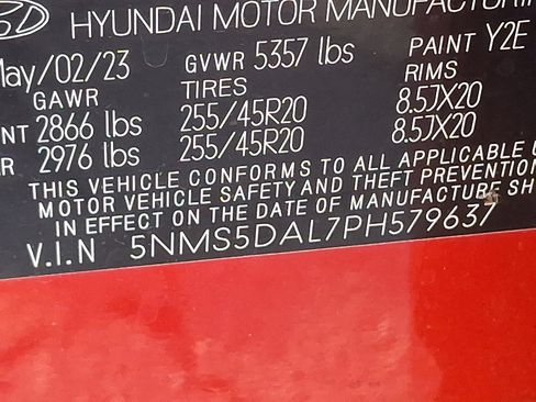 Used 2023 Hyundai Santa Fe Calligraphy w/ Cargo Package image 28