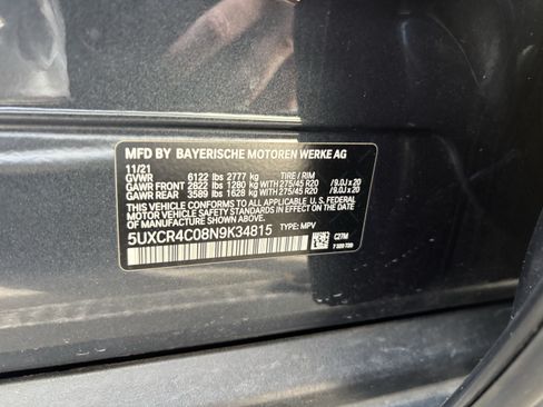 Used 2022 BMW X5 sDrive40i w/ Luxury Seating Package RWD image 38