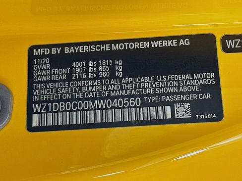 Used 2021 Toyota Supra Premium w/ Driver Assist Package RWD image 33