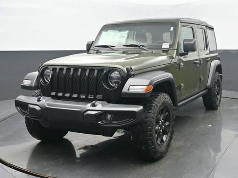 Used 2021 Jeep Wrangler Unlimited Willys image 1