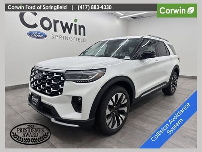 New 2026 Ford Explorer Platinum w/ LUX Leather Package