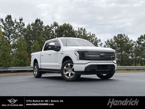 Used 2023 Ford F150 Lightning Lariat w/ Tow Technology Package AWD/4WD image 1