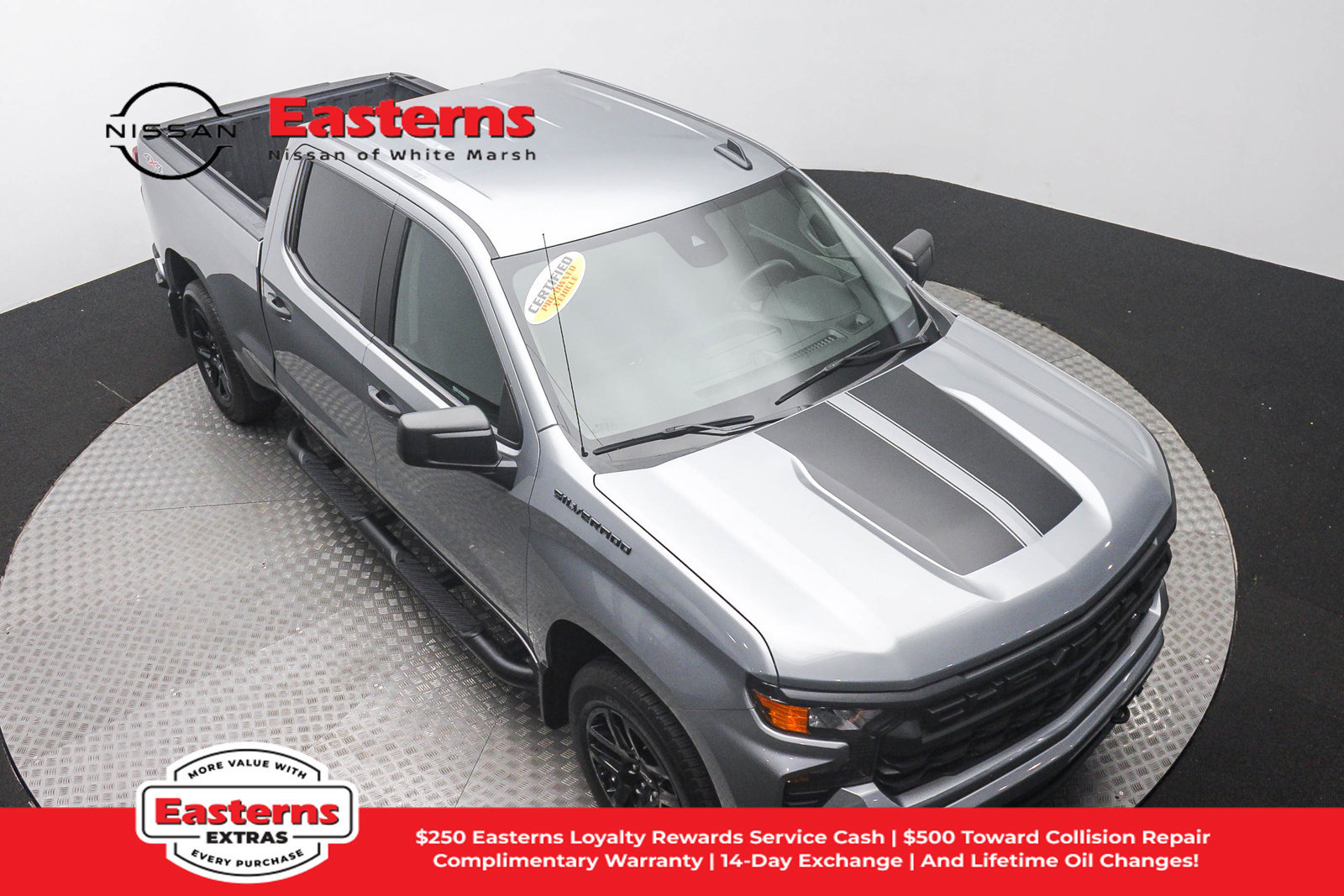 Used 2024 Chevrolet Silverado 1500 Custom w/ Rally Edition AWD/4WD image 3