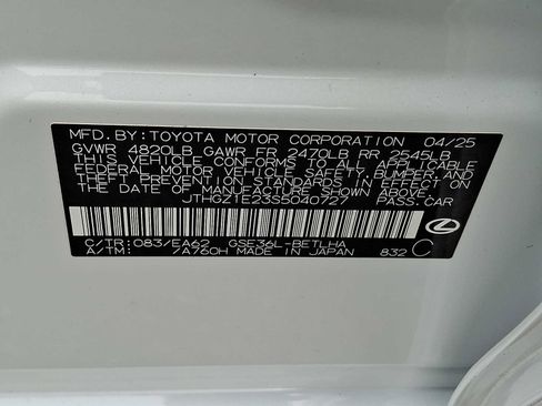 Used 2025 Lexus IS 350 F Sport w/ Accessory Package image 26