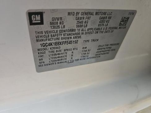 Used 2015 Chevrolet Silverado 3500 High Country w/ Duramax Plus Package image 12