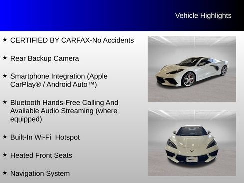 Used 2020 Chevrolet Corvette Stingray Premium Cpe w/ 3LT Preferred Equipment Group RWD image 4
