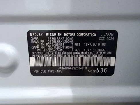 Used 2025 Mitsubishi Eclipse Cross SE AWD/4WD image 36