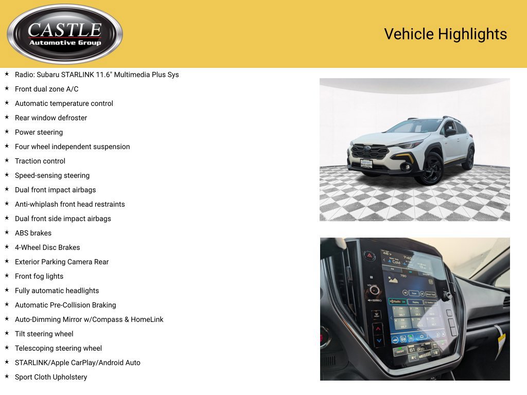 Certified 2024 Subaru Crosstrek 2.5i Sport AWD/4WD image 4