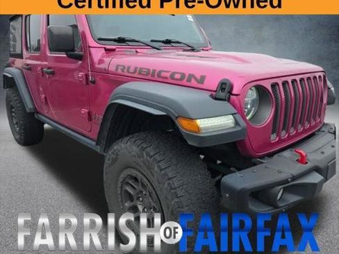 Certified 2021 Jeep Wrangler Unlimited Rubicon w/ Xtreme Recon 35" Tire Package image 1