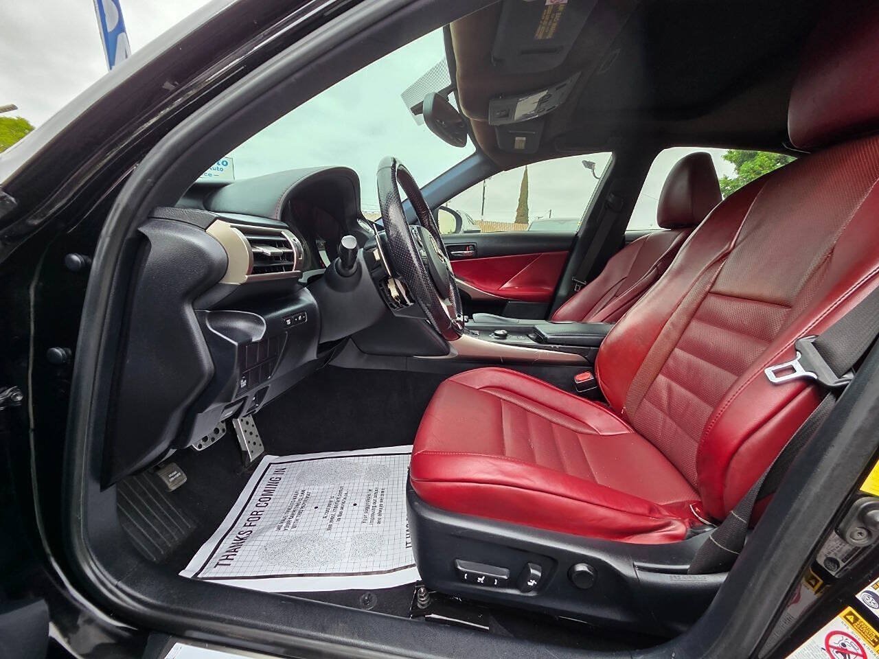 Used 2016 Lexus IS 200t w/ F Sport Package RWD image 32