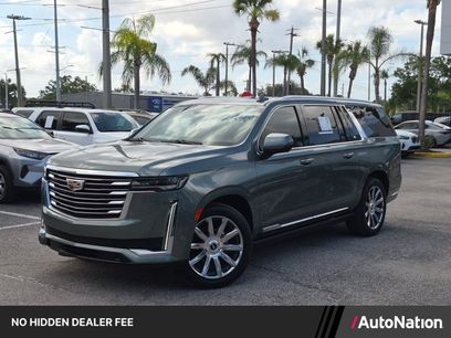Used 2024 Cadillac Escalade ESV Premium Luxury Platinum w/ Heavy-Duty Trailer Package