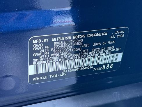 New 2025 Mitsubishi Outlander SEL image 30