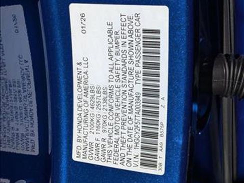 New 2026 Honda Accord Sport image 17