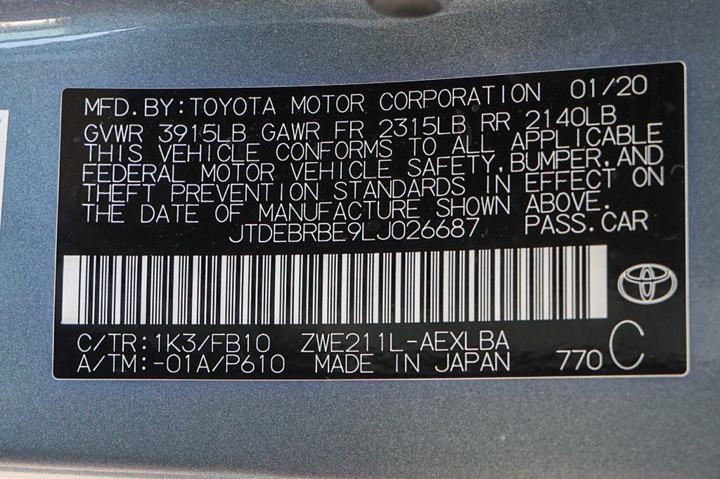 Used 2020 Toyota Corolla LE FWD image 35