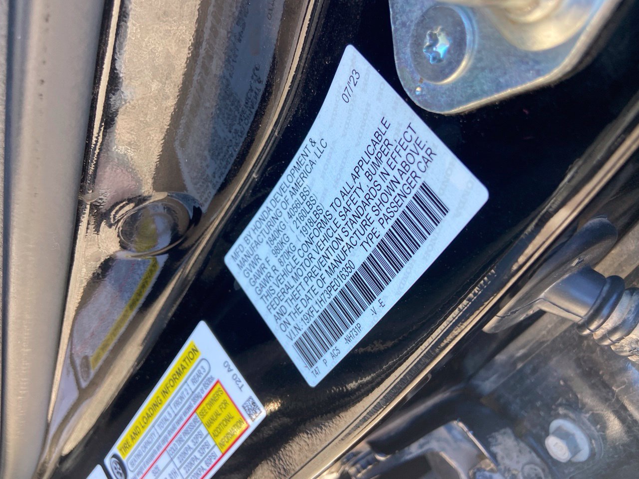 Used 2023 Honda Civic EX-L image 30