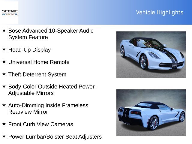 Used 2019 Chevrolet Corvette Stingray Convertible Z51 2LT RWD image 15