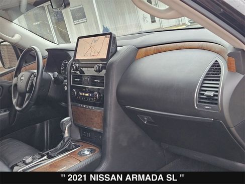 Used 2021 Nissan Armada SL w/ Captain's Chairs Package image 32