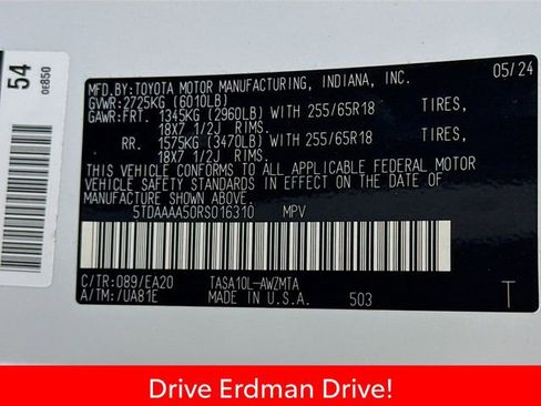 Certified 2024 Toyota Grand Highlander FWD image 32