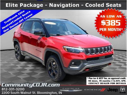 Used 2023 Jeep Compass Trailhawk w/ Trailhawk Elite Group AWD/4WD image 1