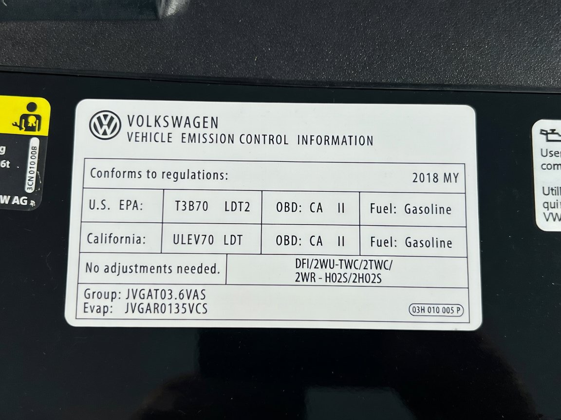 Used 2018 Volkswagen Atlas Launch Edition FWD image 22